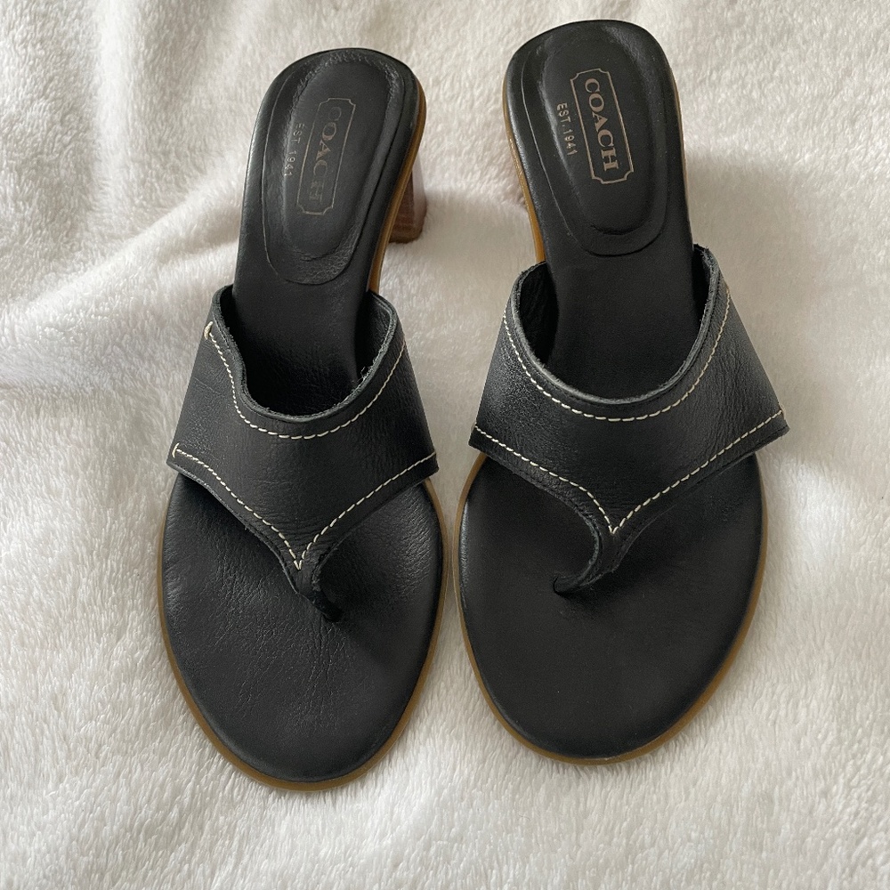 Coach Annemarie calf sandal